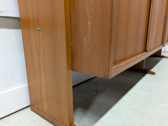 Teak kirjahylly 60-luku 