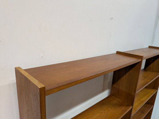 Teak kirjahylly 60-luku 