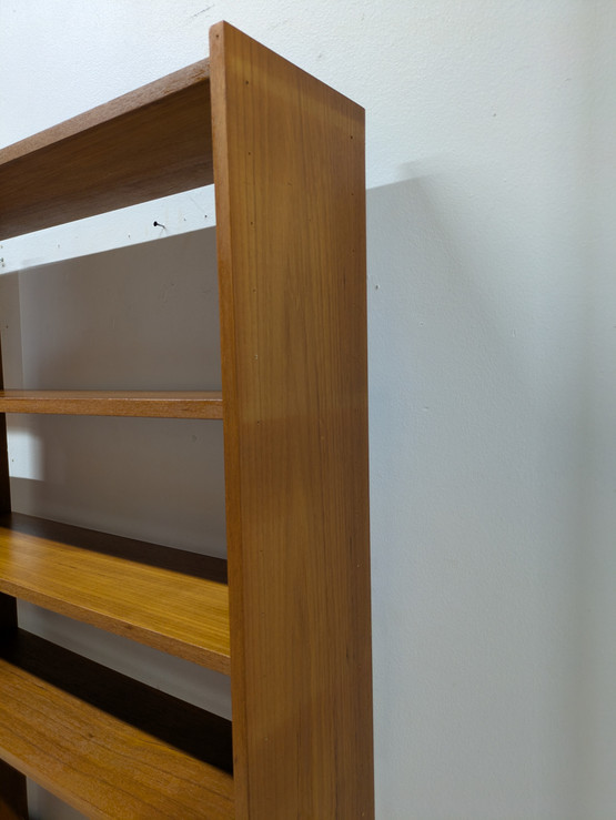 Teak kirjahylly 60-luku 