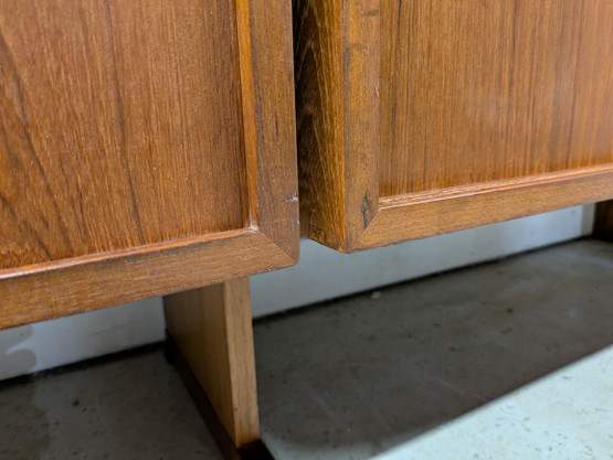 Teak kirjahylly 60-luku 