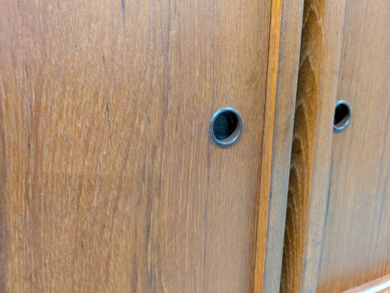 Teak kirjahylly 60-luku 