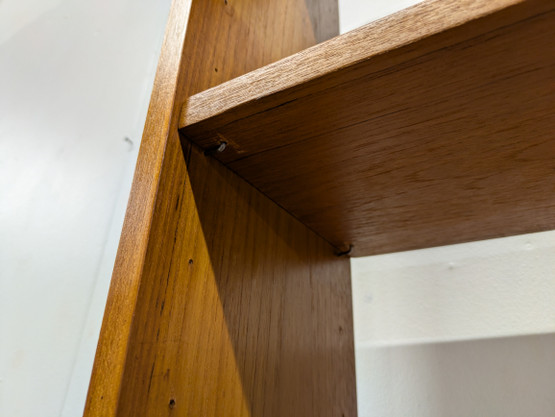 Teak kirjahylly 60-luku 