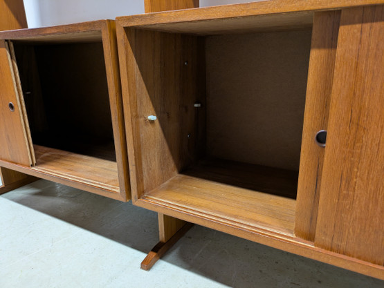 Teak kirjahylly 60-luku 