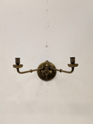 Messinkinen vanha kynttilälampetti