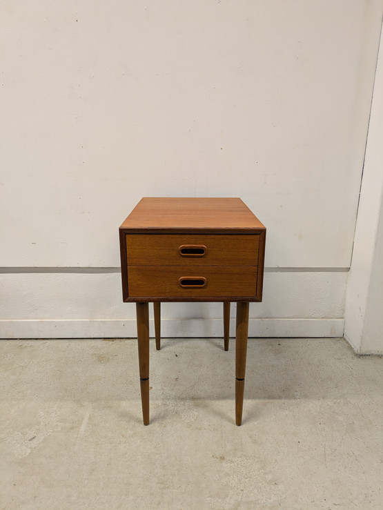 Teak lipasto / yöpöytä 60-luku