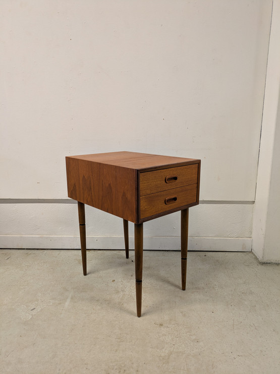 Teak lipasto / yöpöytä 60-luku