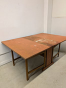 Vanha klaffipöytä 1800-luku