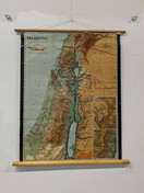 Vintage Palestiina koulukartta 