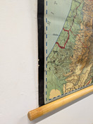 Vintage Palestiina koulukartta 