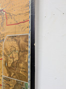 Vintage Palestiina koulukartta 