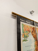 Vintage koulukartta Pohjois-Amerikka nro 7