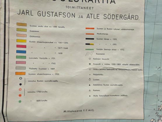 Suomen ja Pohjoismaiden historiallinen koulukartta nro 9