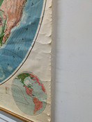 Vintage koulukartta läntinen pallonpuoliskon nro 10