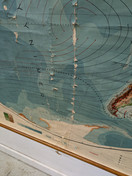 Vintage koulukartta läntinen pallonpuoliskon nro 10