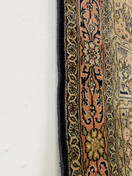 Käsinsolmittu Intialainen silkkimatto 