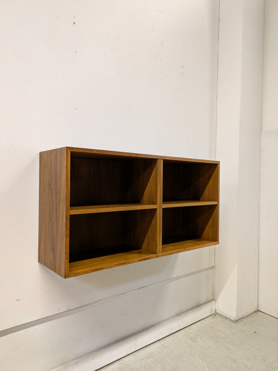 Teak seinähylly 60-luku 