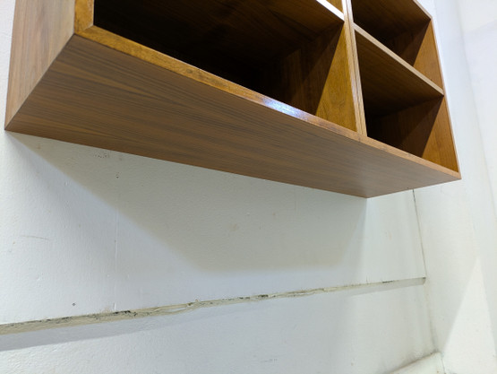 Teak seinähylly 60-luku 