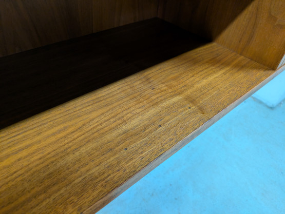 Teak seinähylly 60-luku 