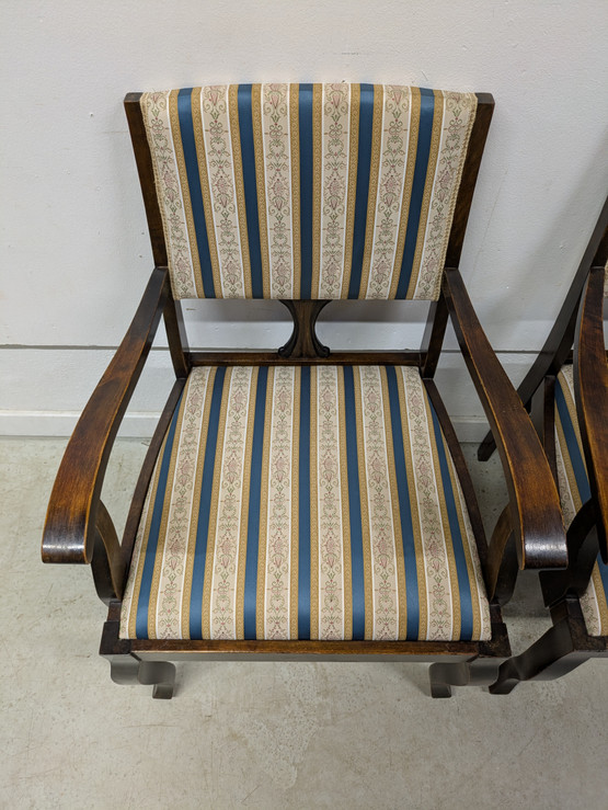 Vanha käsinojatuoli 2kpl