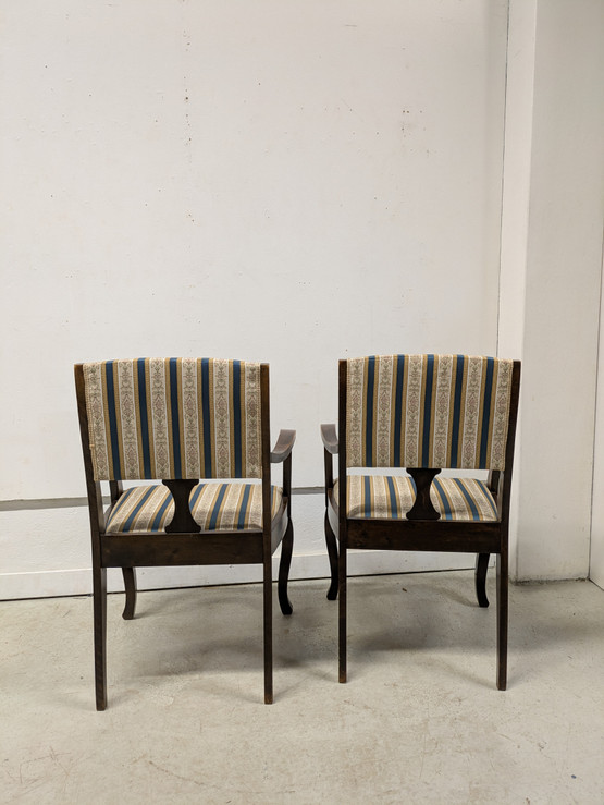 Vanha käsinojatuoli 2kpl