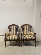 Rokokoo nojatuoli 2kpl