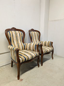 Rokokoo nojatuoli 2kpl