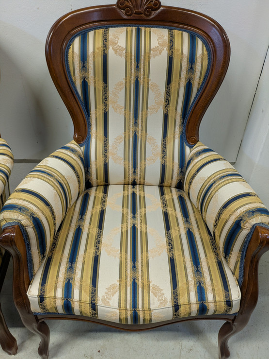 Rokokoo nojatuoli 2kpl