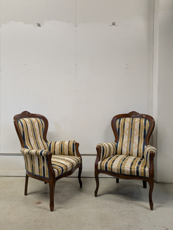 Rokokoo nojatuoli 2kpl