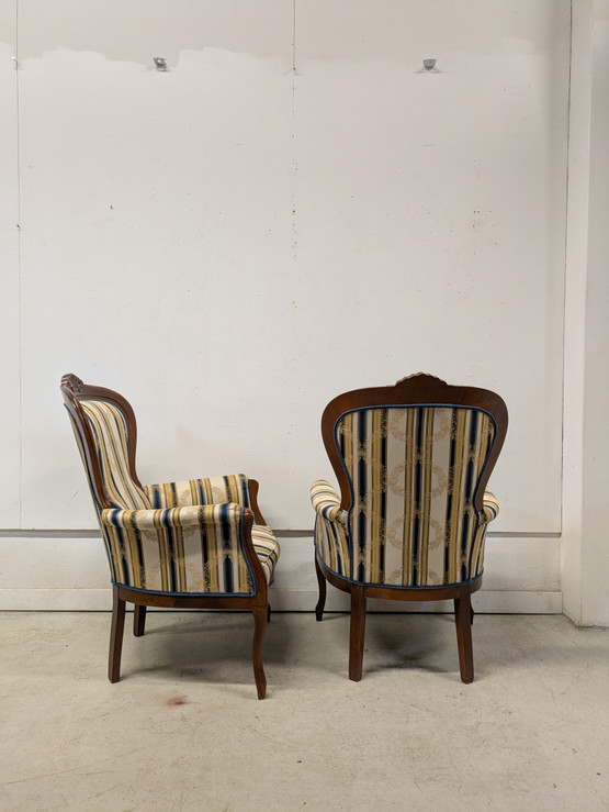 Rokokoo nojatuoli 2kpl