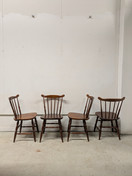 Retro pinnatuoli 4kpl