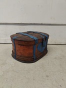 Antiikki pikku arkku / vakka