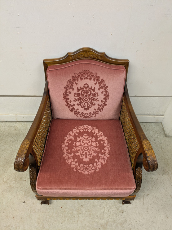 Upea Chippendale rottinki nojatuoli 2kpl