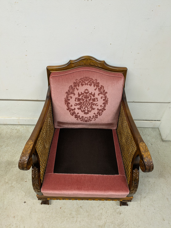 Upea Chippendale rottinki nojatuoli 2kpl