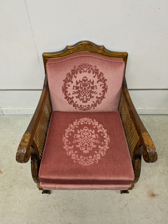 Upea Chippendale rottinki nojatuoli 2kpl