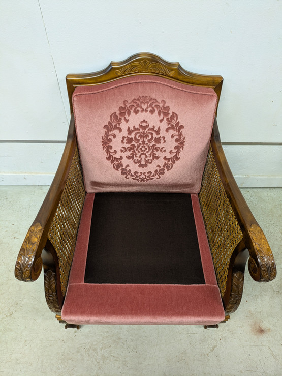 Upea Chippendale rottinki nojatuoli 2kpl