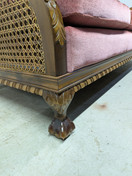 Upea Chippendale rottinki sohva