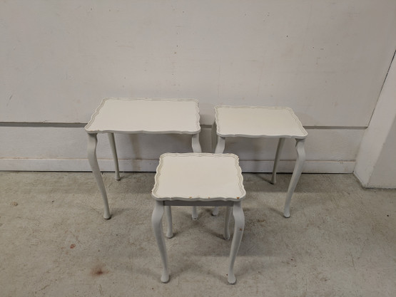 Vanha Rokokoo sarjapöytå