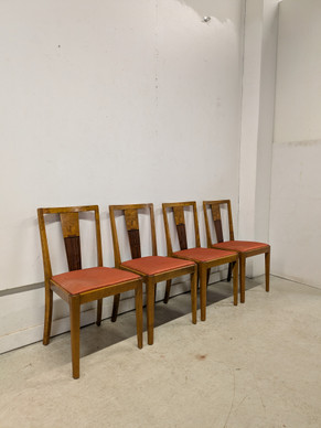 Art Deco tuolit 4kpl 30/40-luku