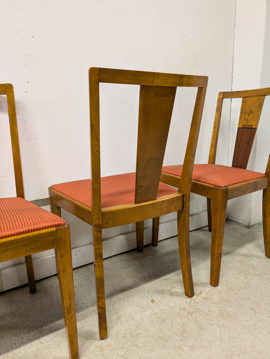 Art Deco tuolit 4kpl 30/40-luku