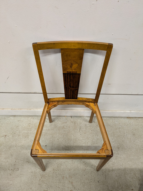 Art Deco tuolit 4kpl 30/40-luku