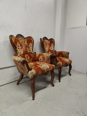 Antiikki nojatuoli 2kpl 