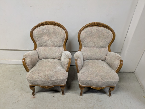 Rokokoo nojatuolit 2kpl 