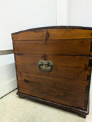 Kunnostettu antiikki arkku