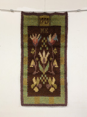 Vanha ryijy 83x165 cm