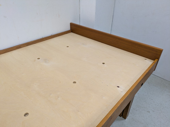 Teak laverisänky 60-luku, levitettävä 