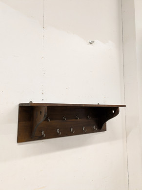 Antiikki hattuhylly / naulakko