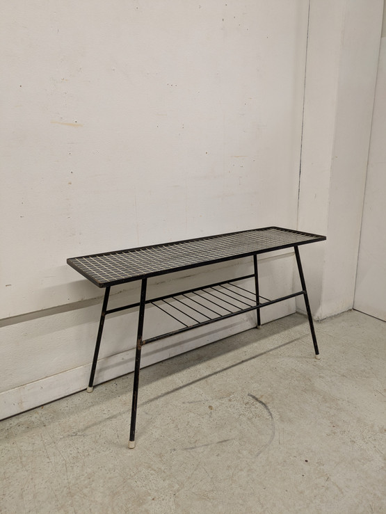 Vintage kukkapöytä 50-luku