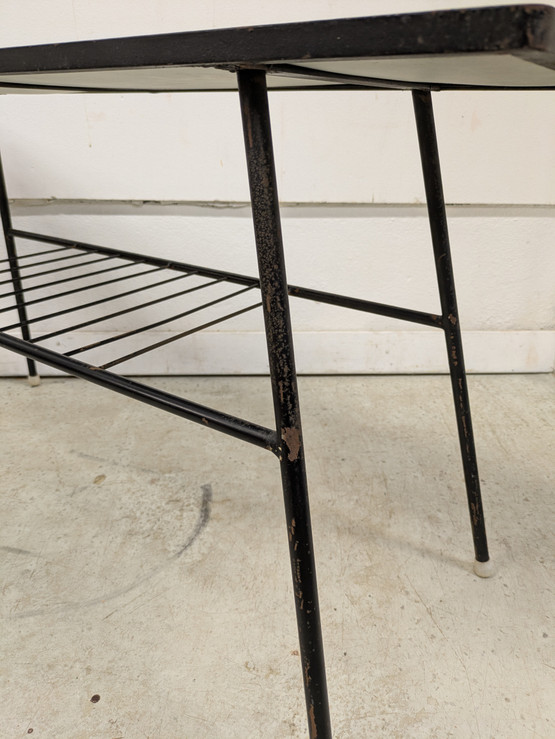 Vintage kukkapöytä 50-luku