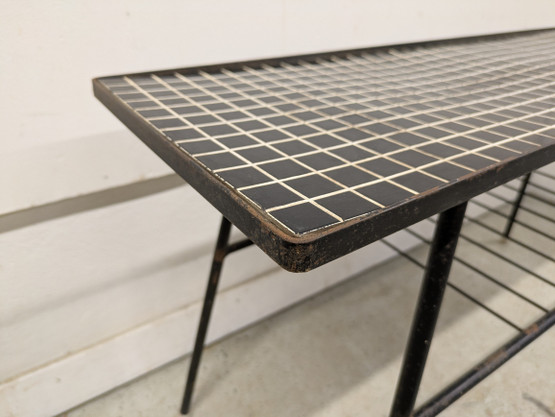 Vintage kukkapöytä 50-luku