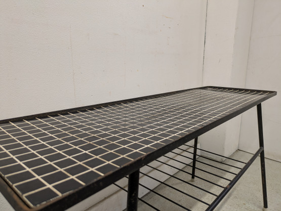 Vintage kukkapöytä 50-luku